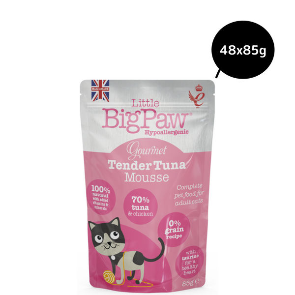 Little Big Paw Atlantic Tuna Mousse Cat Wet Food