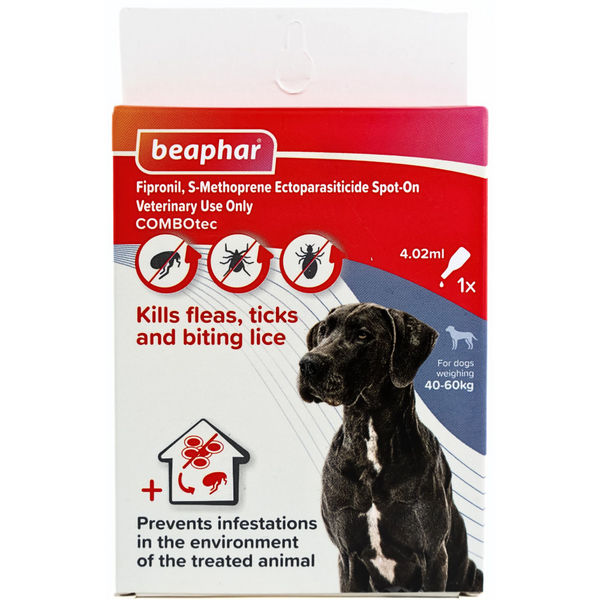 Beaphar Fipronil/s Methoprene Tick & Flea Spot On for Dogs