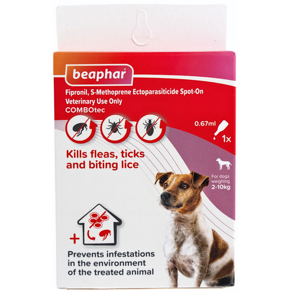 Beaphar Fipronil/s Methoprene Tick & Flea Spot On for Dogs