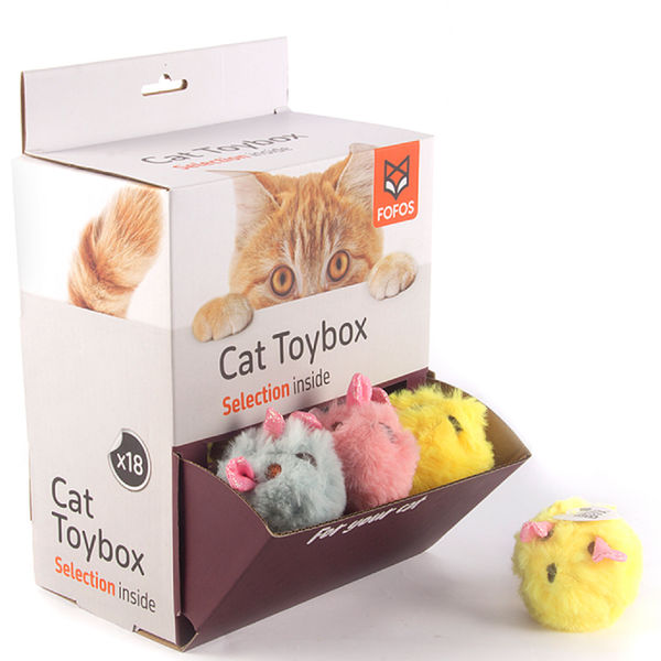 Barkbutler x Fofos Rattle Mouse Chew Toy for Cats