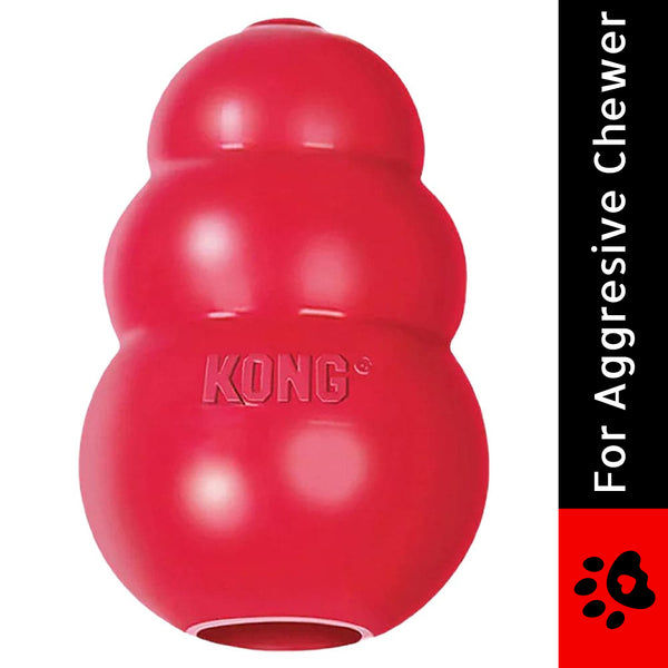 Kong Classic Toy for Dogs (Red) | For Average Chewers
