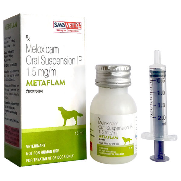 Savavet Metaflam (Meloxicam) Oral Suspension or Dogs (15ml)
