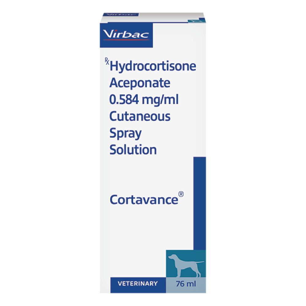 Virbac Cortavance (Hydrocortisone) Spray for Dogs & Cats (76ml)