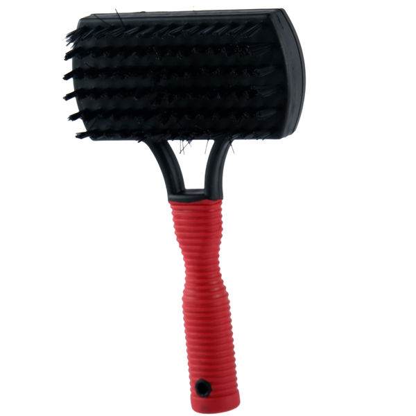 Trixie Soft Brush Double Plastic/Nylon and Metal Bristles for Dogs and Cats (10x17cm)