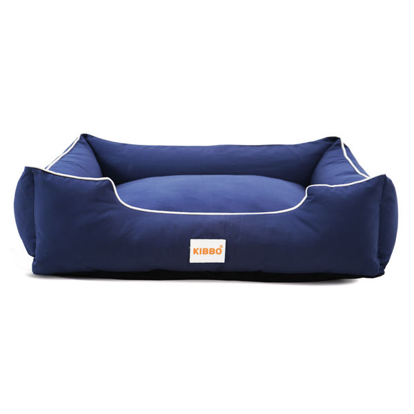 Kibbo Pet Bed with Chew Proof and Water Repellent Fabric For Dogs and Cats  (Blue)