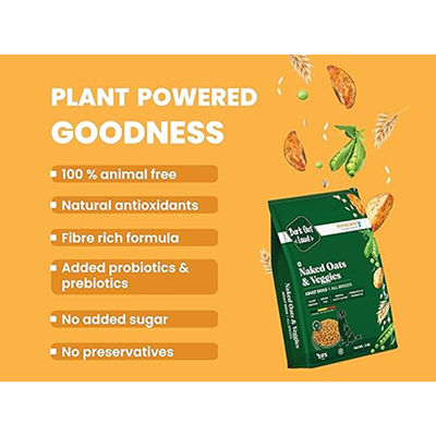 Bark Out Loud Naked Oats & Veggies, Veg Adult Dog Dry Food