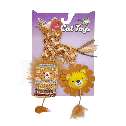 Barkbutler x Fofos Interactive Catnip Chic Toy for Cats