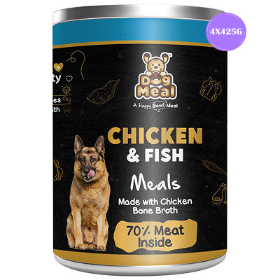 Dog Meal Chicken and Fish Meals Dog Wet Food