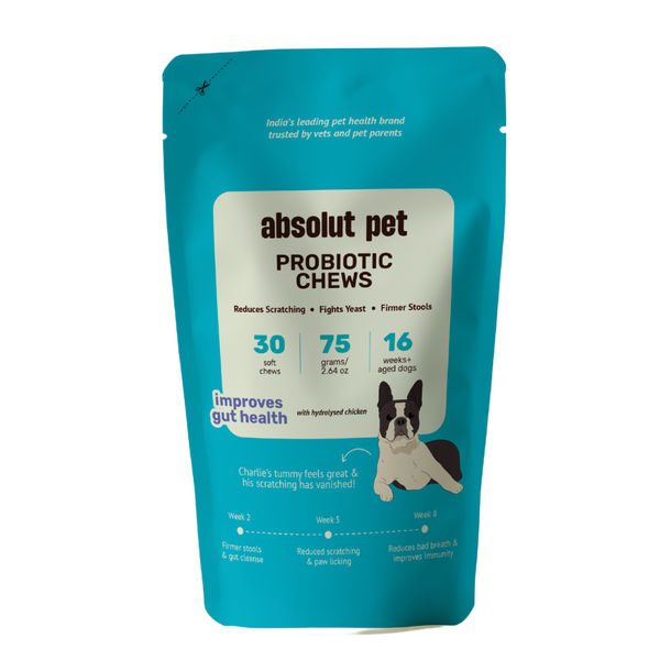 Absolut Pet Probiotics Gut Health Dog Supplement