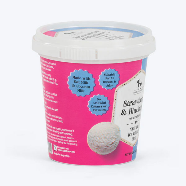 HUFT Strawberry & Blueberry with Prebiotics Ice Cream for Dogs