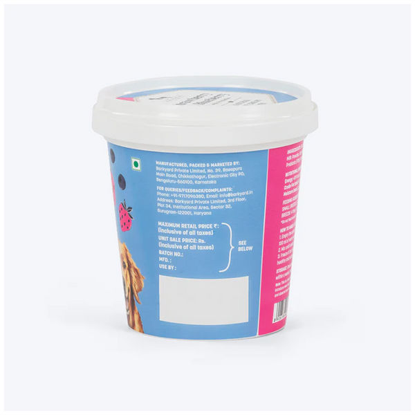 HUFT Strawberry & Blueberry with Prebiotics Ice Cream for Dogs