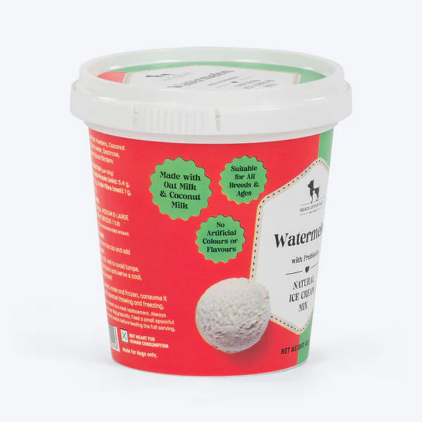 HUFT Watermelon with Prebiotics Natural Ice Cream for Dogs