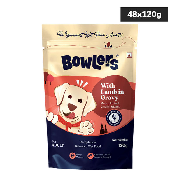 Bowlers Lamb in Gravy Adult Dog Wet Food