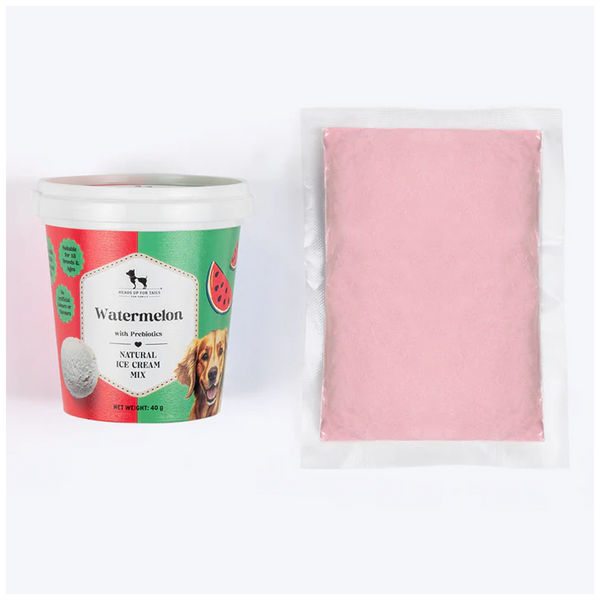 HUFT Watermelon with Prebiotics Natural Ice Cream for Dogs