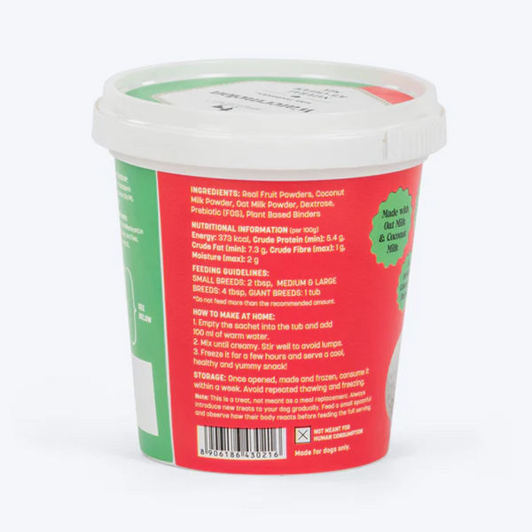 HUFT Watermelon with Prebiotics Natural Ice Cream for Dogs