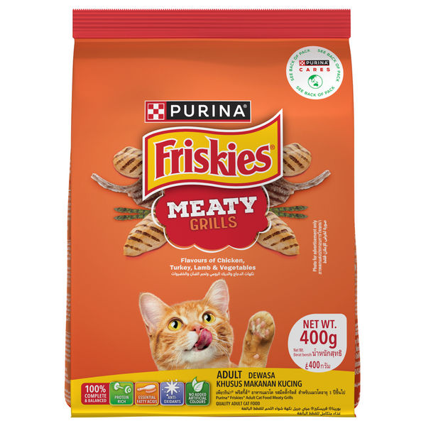 Friskies Meaty Grills Adult Cat Dry Food