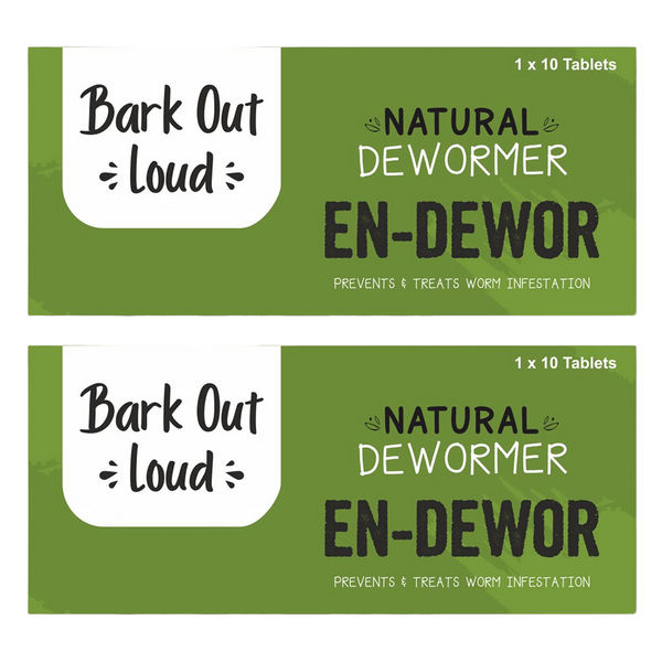 Bark Out Loud En Dewor Deworming Solution Tablets for Dogs and Cats