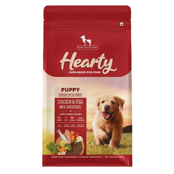 HUFT Hearty Oven Baked Chicken & Fish with Superfoods Puppy Dog Dry Food