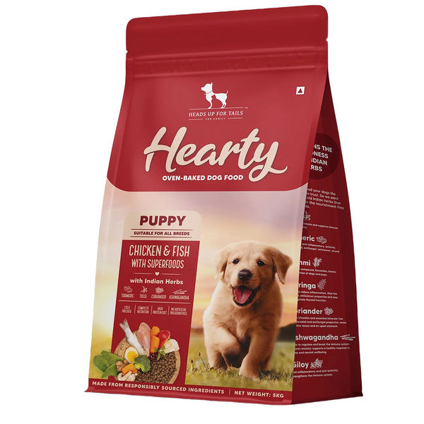 HUFT Hearty Oven Baked Chicken & Fish with Superfoods Puppy Dog Dry Food