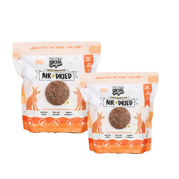Homiee & Ginger Grain Free Air Dried Puppy & Adult Dog Dry Food
