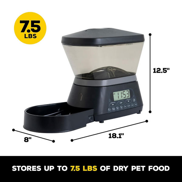 Pet Vogue Nano Automatic Food Dispenser for Dogs and Cats
