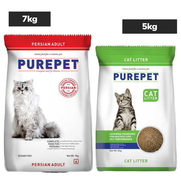 Purepet Ocean Fish Persian Adult Cat Dry Food