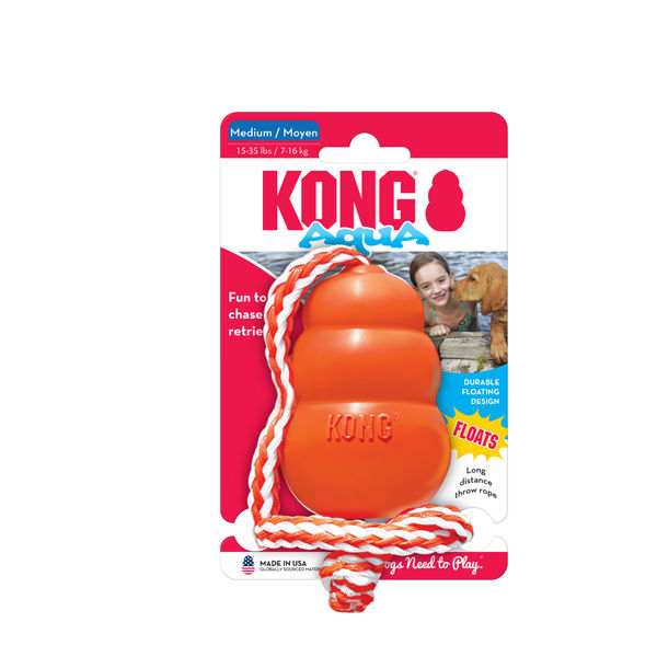 Kong Aqua Toy for Dogs (Orange)