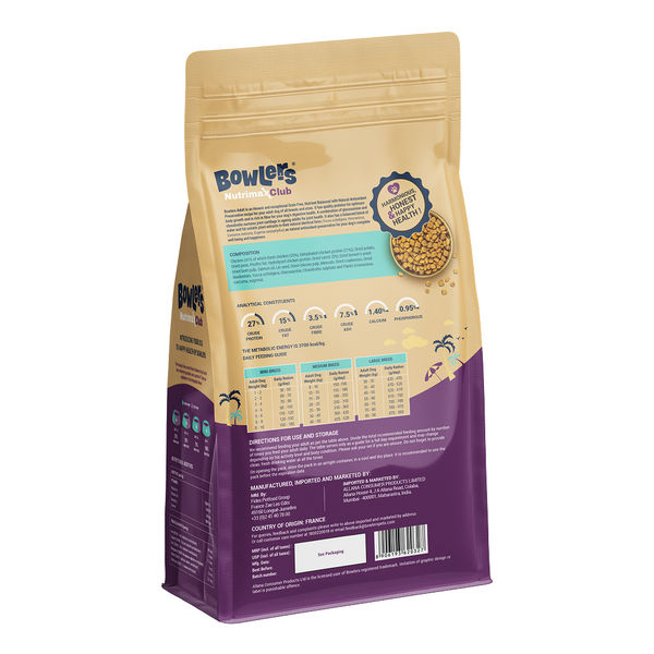 Bowlers Nutrimax Club Adult Dog Dry Food