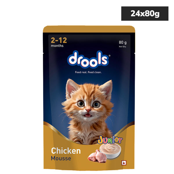 Drools Chicken ands Tuna Mousse Combo Kitten Cat Wet Food
