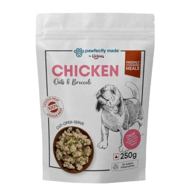 Pawfectly Made By Licious Chicken Oats & Broccoli Home Meal for Dogs