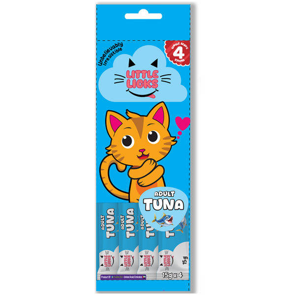 Smudges Little Licks Chicken & Cheese and Chicken and Tuna & Salmon and Tuna Creamy Bisque Combo Adult Cat Treats