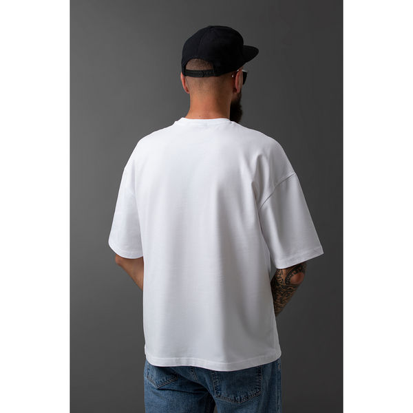 Seek Buy Love All About My Cats Unisex Oversized Tee (White)