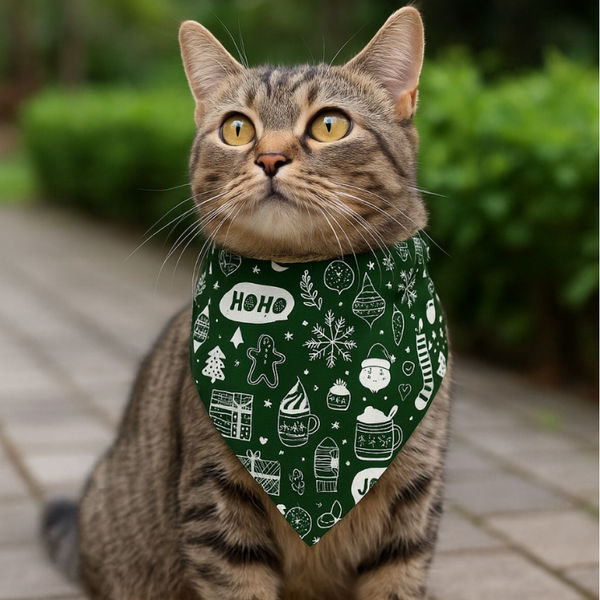 15Furries Winter Wonderland Bandana for Dogs