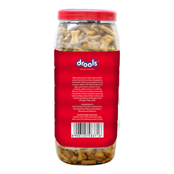 Drools Chicken and Egg Biscuit Dog Treats