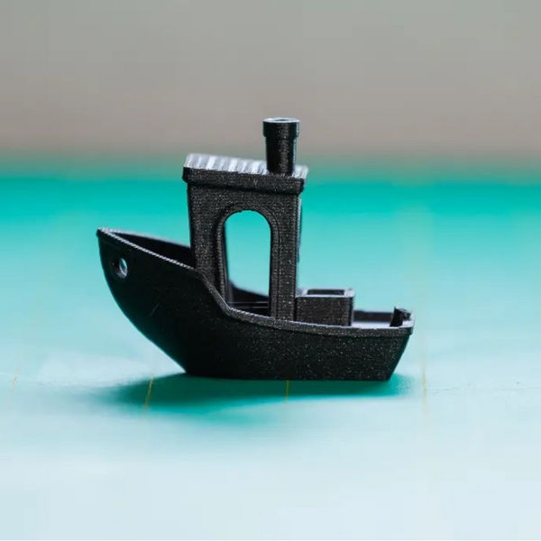 Splashy Fin Boat Miniature for Aquarium(Black)