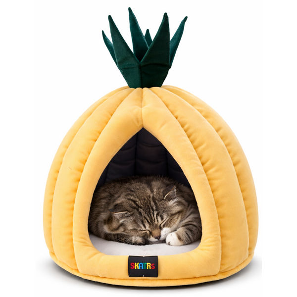 Skatrs Pineapple House for Small Dogs and Cats
