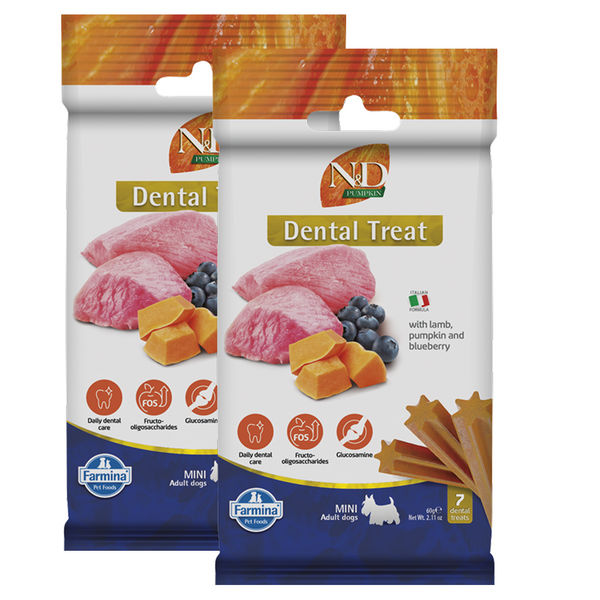 Farmina N&D Pumpkin Lamb & Blueberry Adult Mini Dog Treats