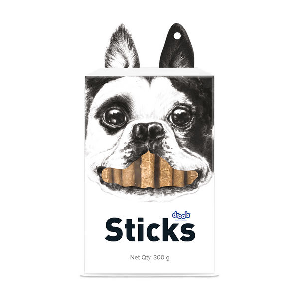 Drools Rawhide Chicken Liver Sticks Dog treats