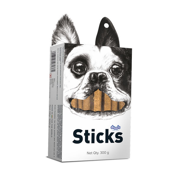 Drools Rawhide Chicken Liver Sticks Dog treats