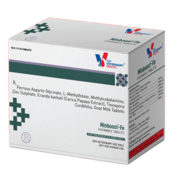 Drools Minboost Fe Tablets Supplement for Dogs