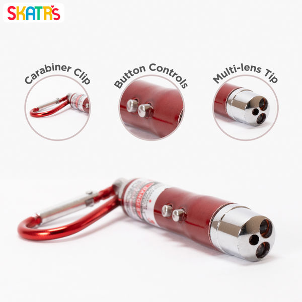 Skatrs Laser Light Toy for Cat (Red)