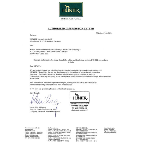 Hunter Sweet Set Nylon Harness and Leash for Puppy & Kitten (Orange)