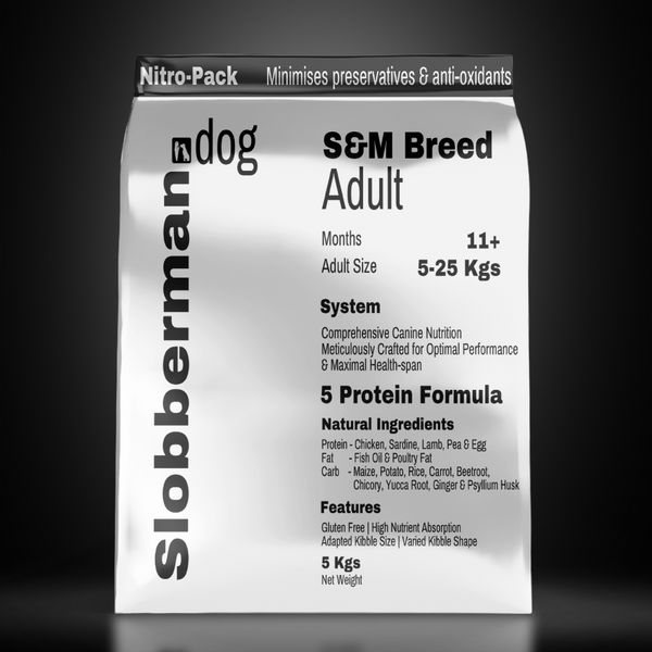 Slobberman dog Gluten Free High Protein Small and Medium Breed Adult Dog Dry Food