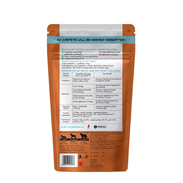Hope Chicken Flavoured Pre+ Probiotics Supplement for Dogs