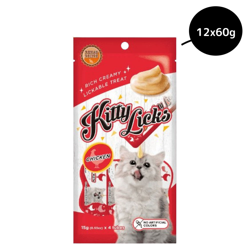 Kitty Licks Chicken Flavor Cat Treats