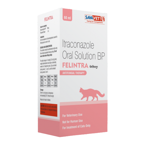 Savavet Felintra (Itraconazole) Oral Solution Cat (60ml)