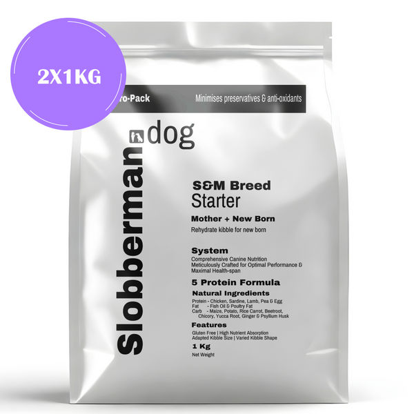 Slobberman dog Gluten Free High Protein Small and Medium Breed Starter Dog Dry Food