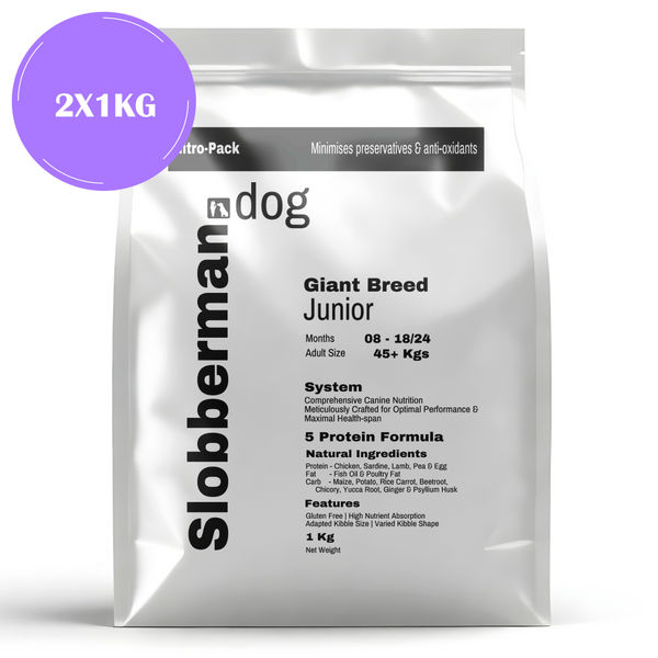 Slobberman dog Gluten Free High Protein Gaint Junior Puppy Dog Dry Food