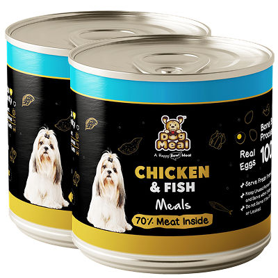 Dog Meal Chicken and Fish Meals Dog Wet Food