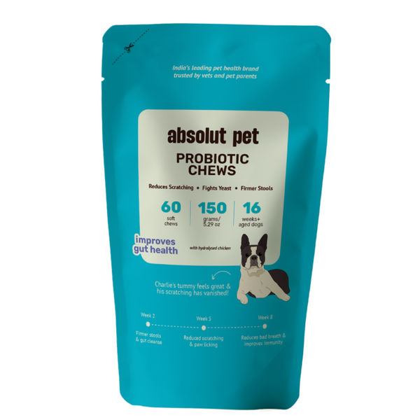 Absolut Pet Probiotics Gut Health Dog Supplement